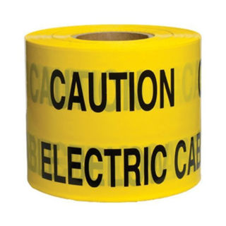 Picture of Underground Warning Tape 150mm x 365m - "Caution Electric Cable"