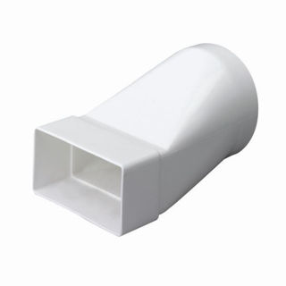 Picture of Modular Ducting S100 Round To Rectangular Adapter DD070