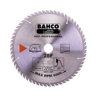 Picture of Bahco Circular Saw Blade 184mm x 20 x 40T 8501-13F