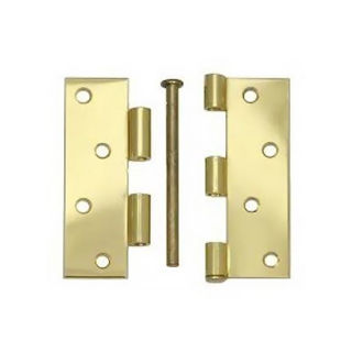 Picture of 102mm (4") 1840  Loose Pin Butt Hinge - Electro Brass