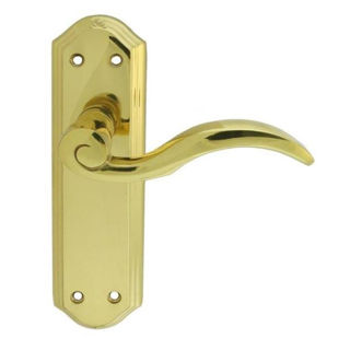 Picture of Wentworth Lever Latch Handle Set  - Brass