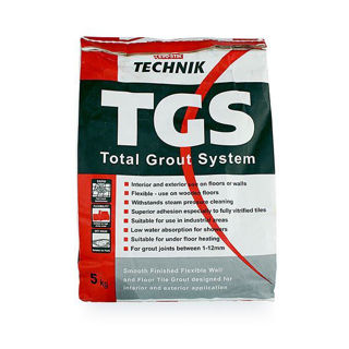 Technik Tech Tile Grouting System Grey 5kg