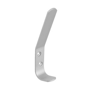 Picture of Hat & Coat Hook Satin Aluminium 127mm x 2 (Pre-Packed)