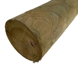 Timber Round Post 150mm x 2.1m	
