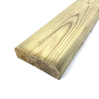 Timber D Rail 100mm x 35mm
