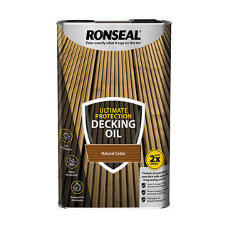 Ronseal Decking Oil Natural 5Lt Cedar