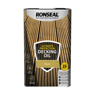 Ronseal Ultimate Decking Oil Natural 5lt