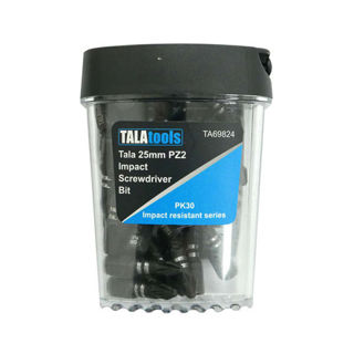 Tala 25mm PZ2 Impact Screwdriver Bit (30) Murdock Builders Merchants