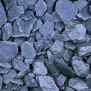 Blue slate chippings 20mm bulk bag online