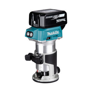 Makita DRT50ZJX3 18v LXT 1/4" Brushless Cordless Router Body Only Murdock Builders Merchants